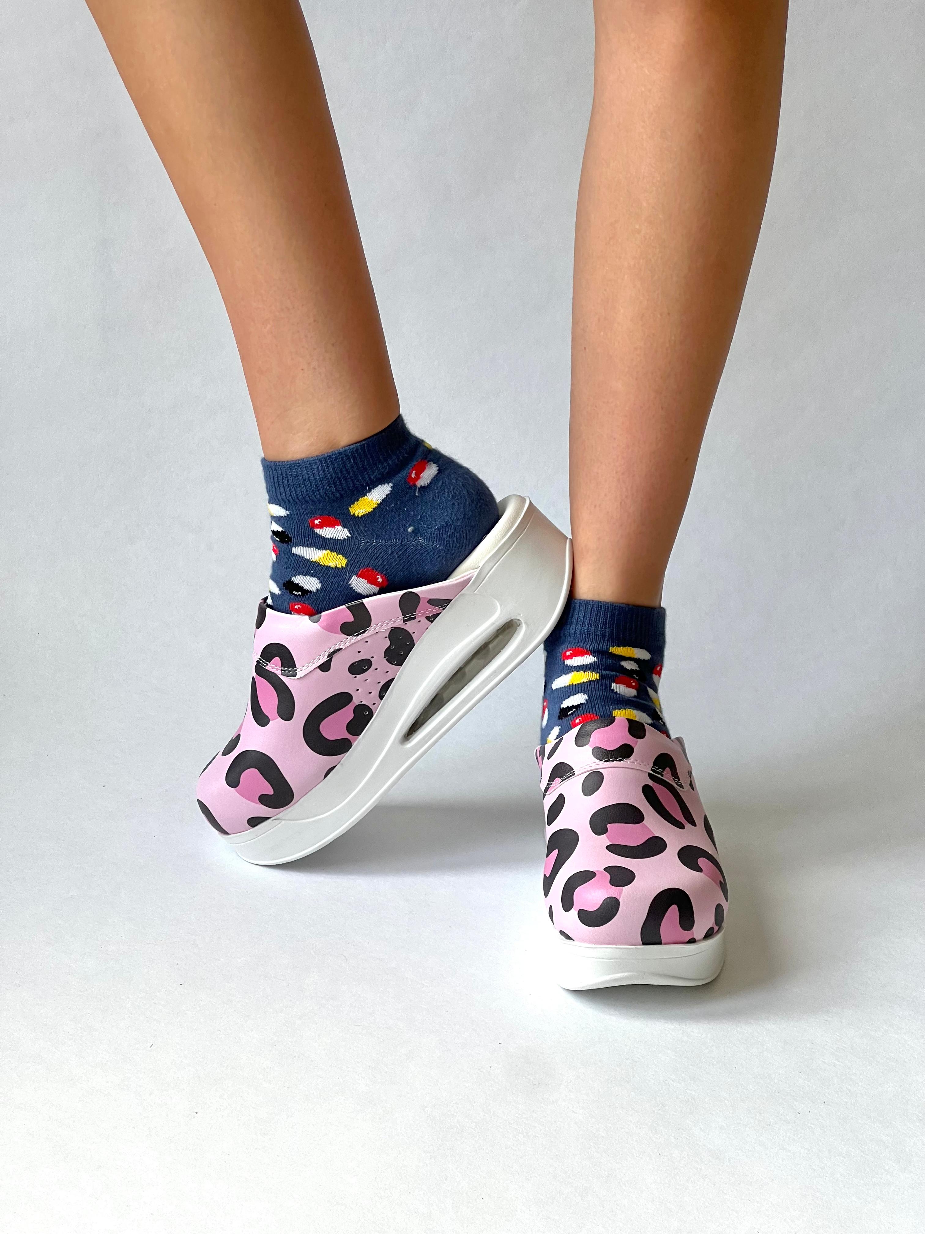 "Panther" AirMeds Clogs Rosa