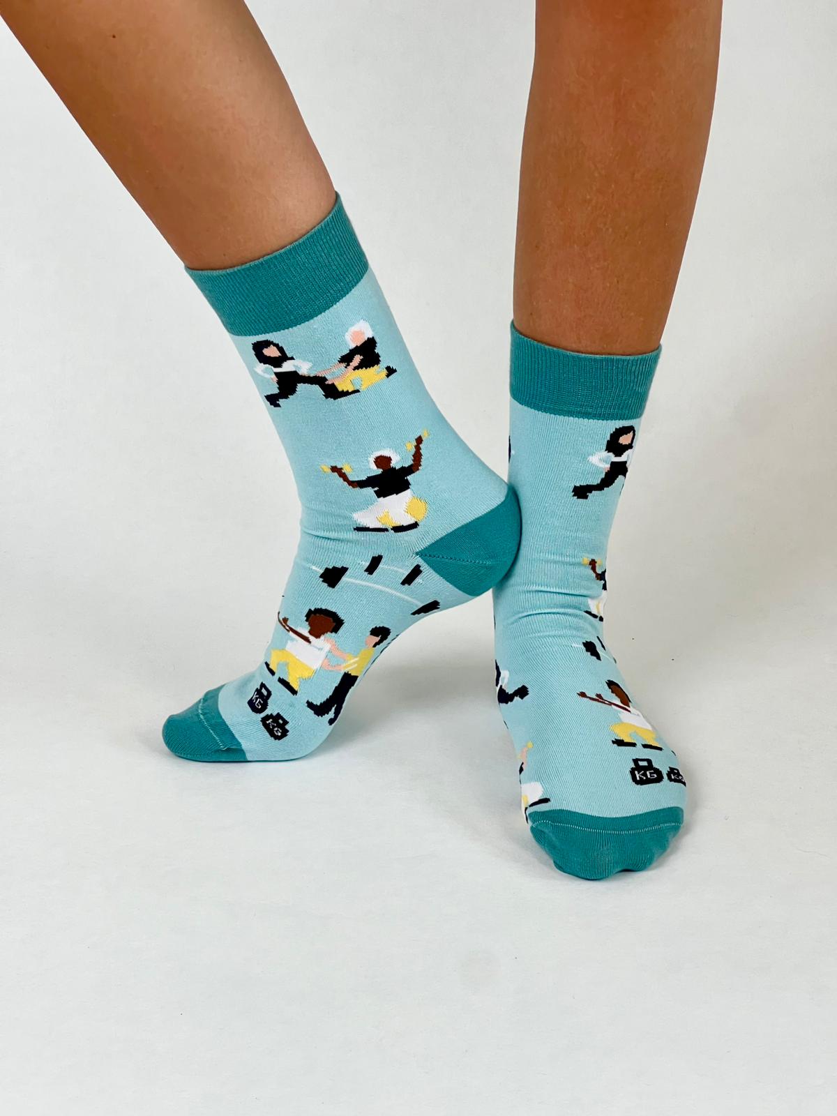 Physio Socken Blau