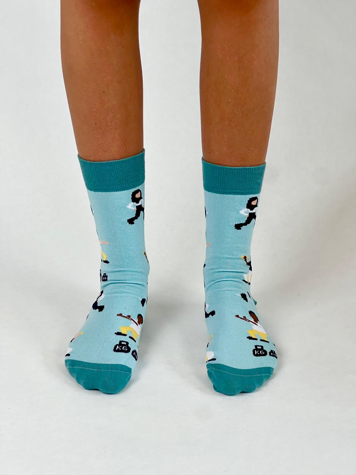Physio Socken Blau