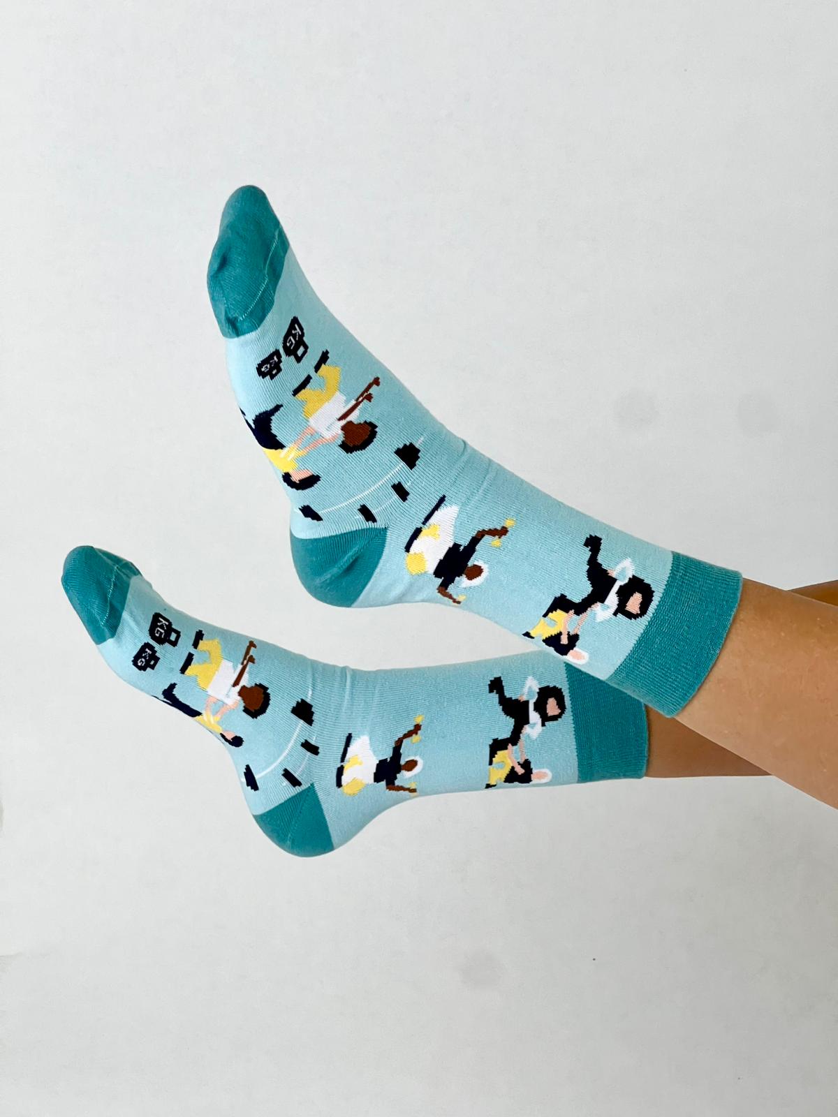Physio Socken Blau