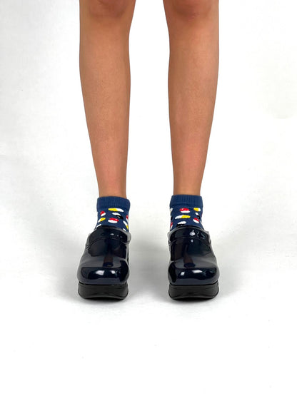 Airmeds Clogs Uni Deep Dark Blue lackiert