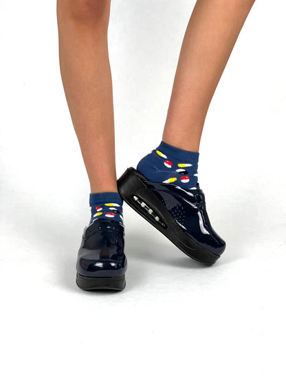 Airmeds Clogs Uni Deep Dark Blue lackiert