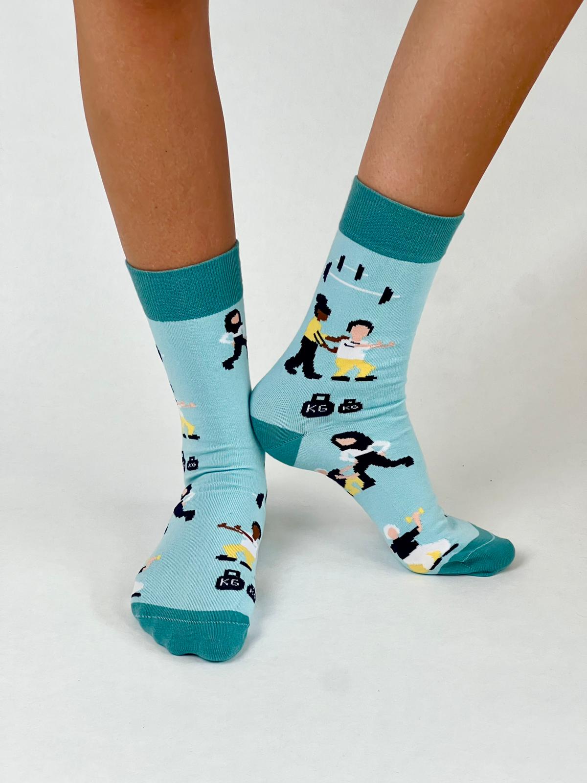 Physio Socken Blau