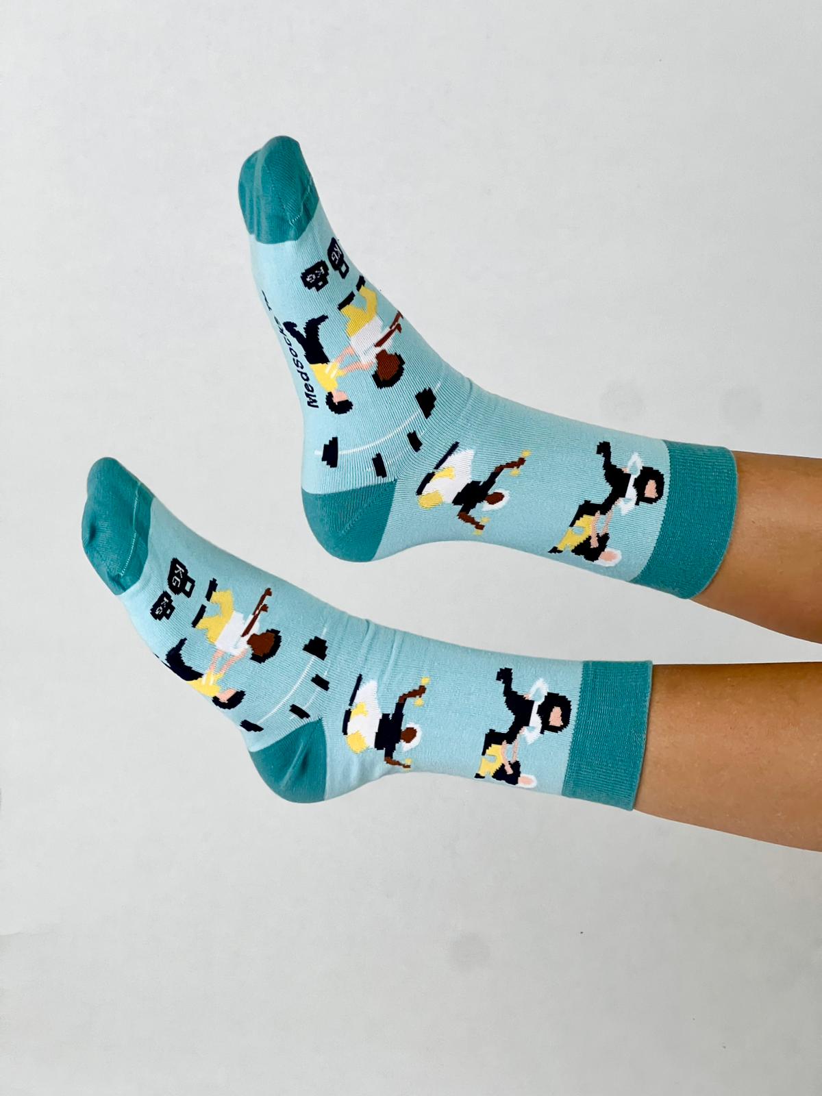 Physio Socken Blau