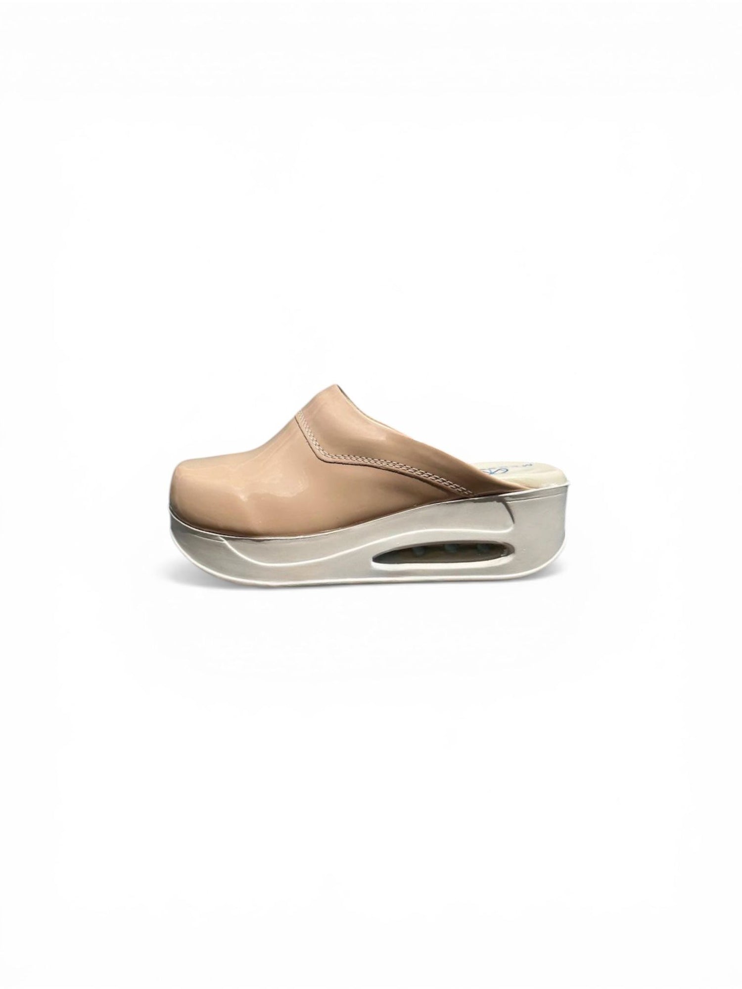 Airmeds Clogs Uni Creme lackiert