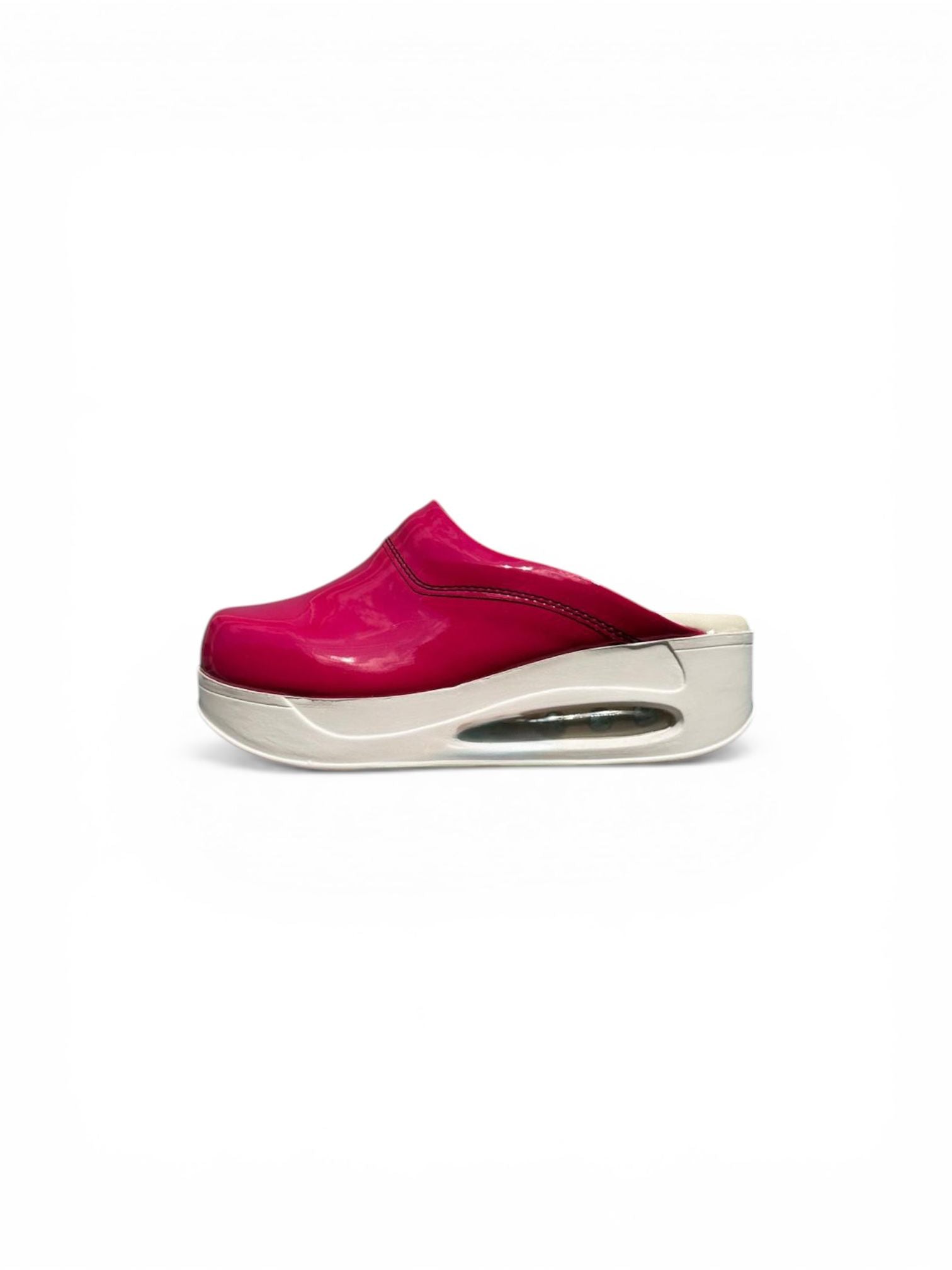 Airmeds Clogs Uni Dunkelrosa lackiert