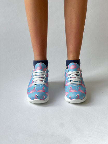 MedSocks Sneaker Flamingo